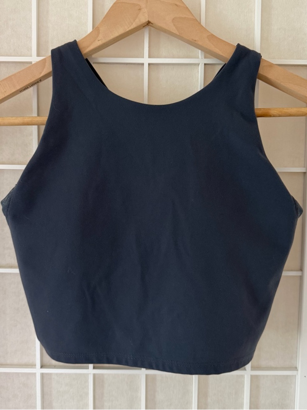 Avia Dark Gray Racerback Sports Bra Small (A-C)